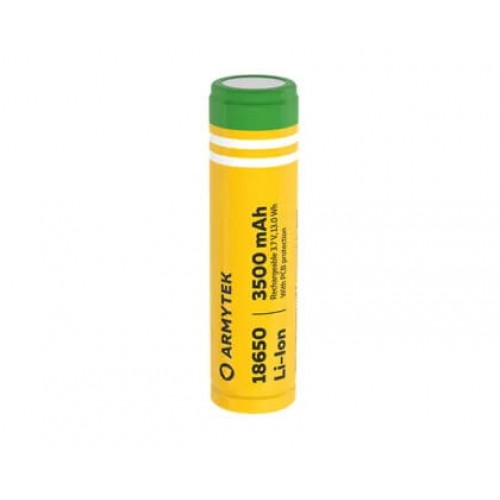 Аккумулятор Armytek 18650 Li-Ion 3500 мАч (защищенный) в Набережных Челнах