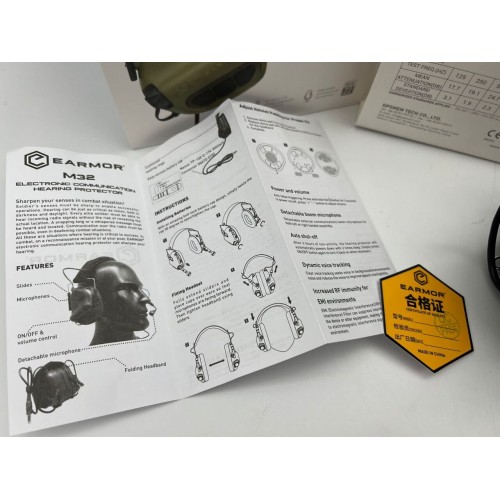 EARMOR M32 активные тактические наушники в Набережных Челнах
