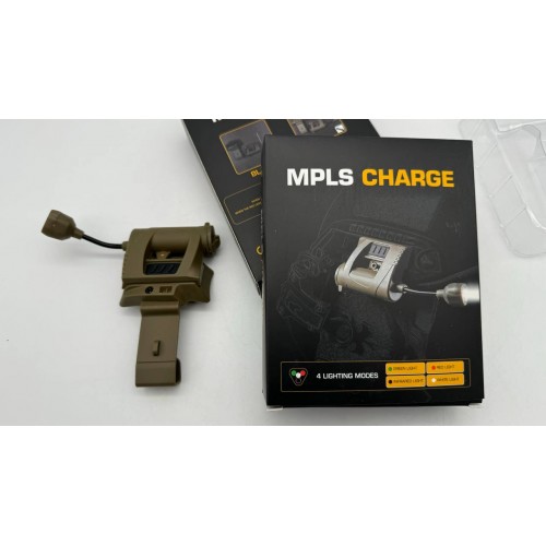 Нашлемный тактический фонарь MPLS Charge аккумуляторный в Набережных Челнах