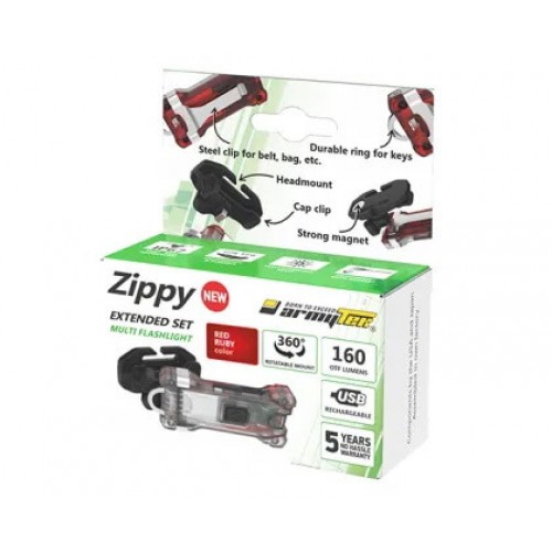Наключный фонарь Armytek Zippy Extended Set (Red Ruby) в Набережных Челнах