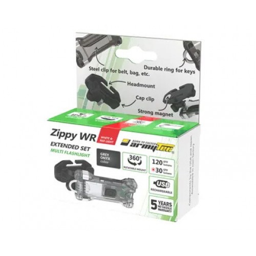 Наключный фонарь Armytek Zippy Extended Set WR (Grey Onyx) в Набережных Челнах