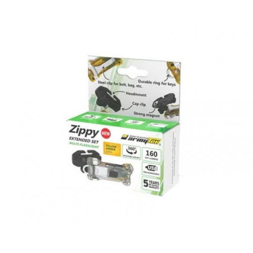 Наключный фонарь Armytek Zippy Extended Set (Yellow Amber) в Набережных Челнах
