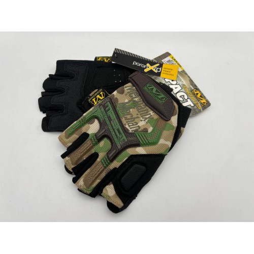 Перчатки тактические “MECHANIX M-PACT” механикс беспалые в Набережных Челнах